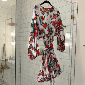 Rhode Ella Dress, Floral, Size Medium